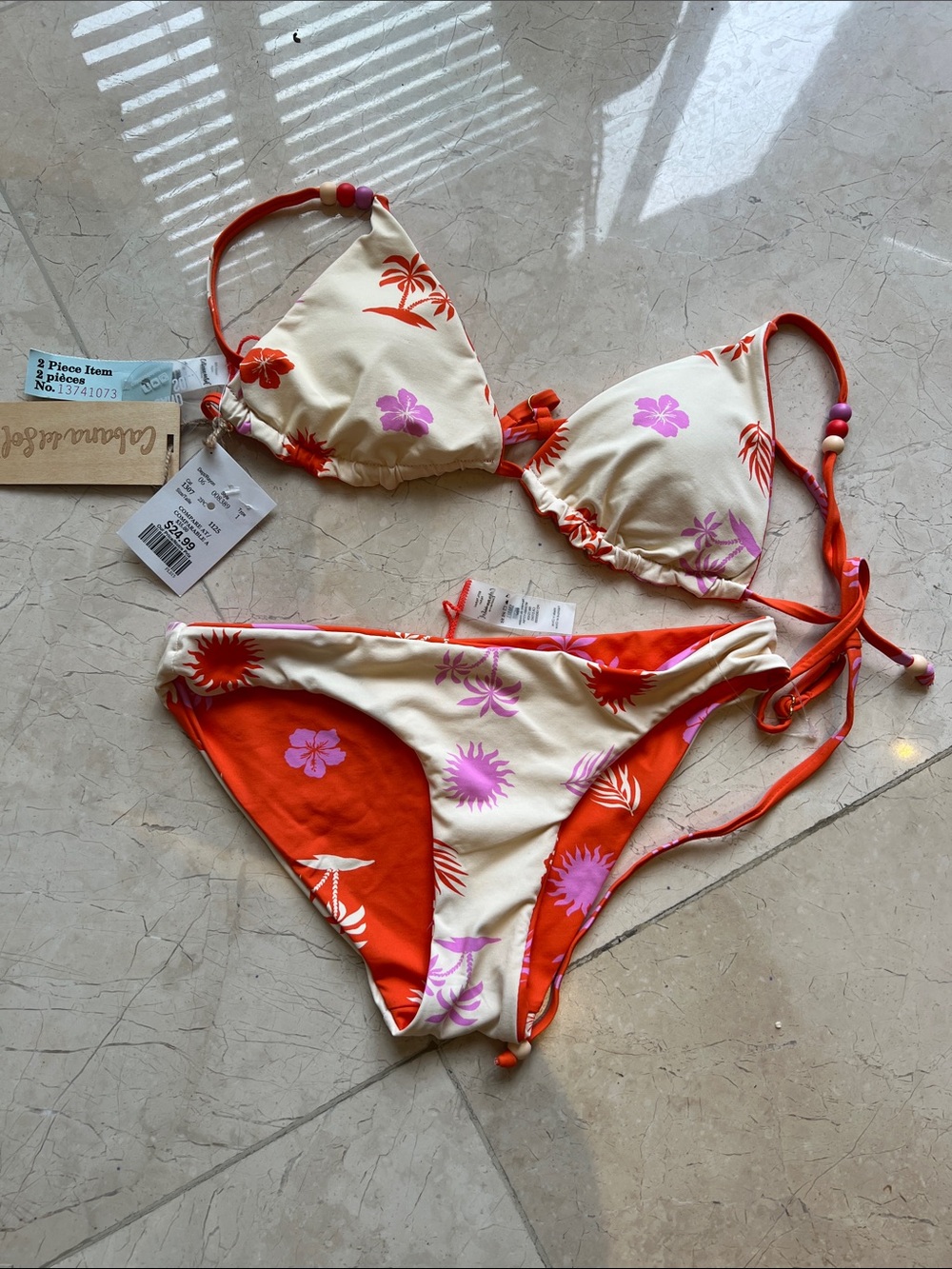 Beautiful reversible triangle bikini 👙